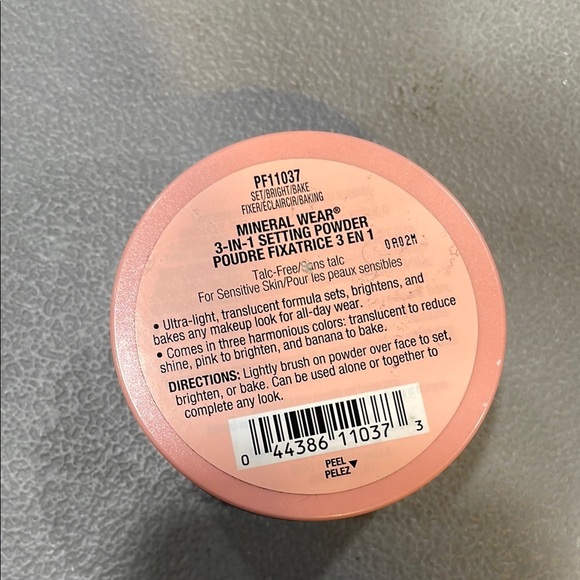 Physicians Formula Mineral Wear 3-in-1 Setting Powder - Pink, Gold, White - Picture 2 of 2